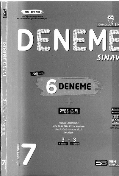 DENEME SINAVI 6 DENEME Fotokopinci -