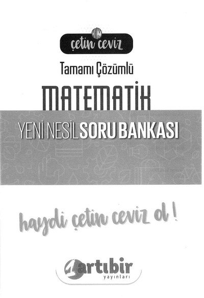 TAMAMI ÇÖZÜMLÜ MATEMATİK SORU BANKASI Fotokopinci -