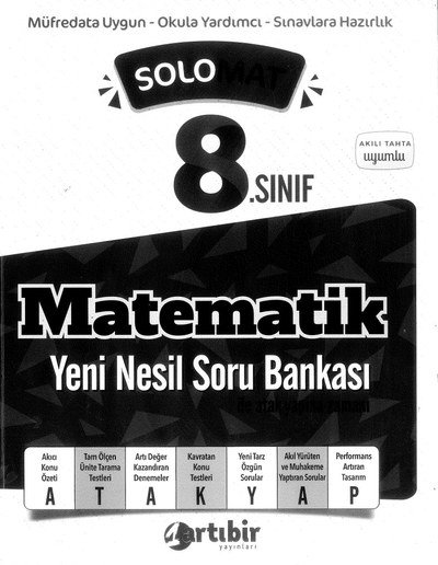 MATEMATİK YENİ NESİL SORU BANKASI