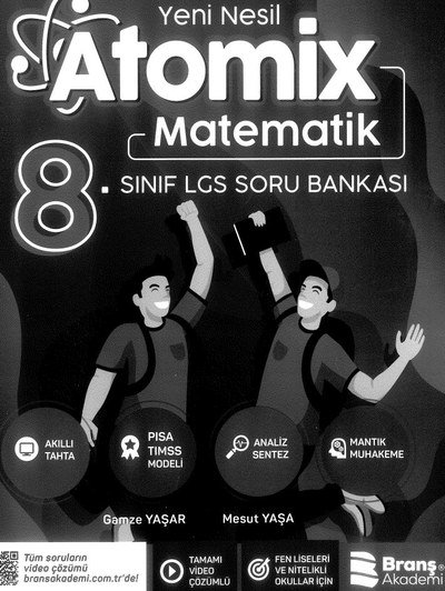 ATOMİX MATEMATİK LGS SORU BANKASI Fotokopinci -