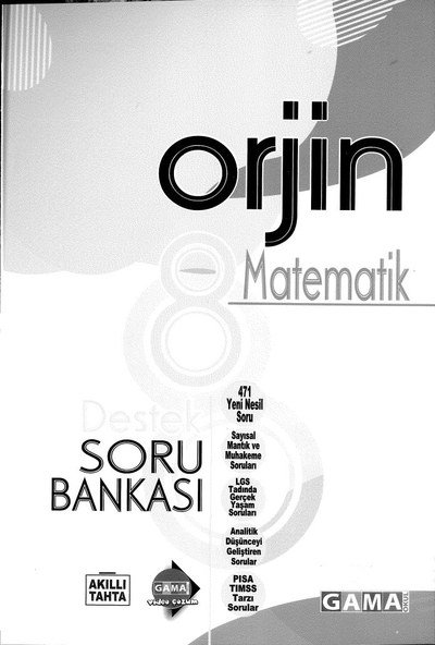 ORJİN MATEMATİK SORU BANKASI Fotokopinci -