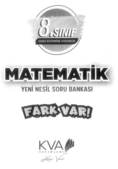 MATEMATİK YENİ NESİL SORU BANKASI Fotokopinci -