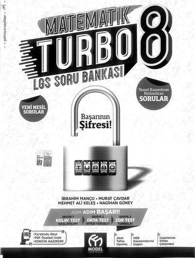 MATEMATİK TURBO LGS SORU BANKASI Fotokopinci -