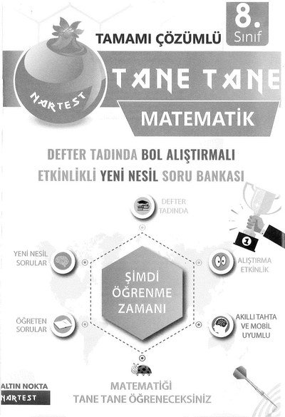 TAMAMI ÇÖZÜMLÜ TANE TANE MATEMATİK Fotokopinci -