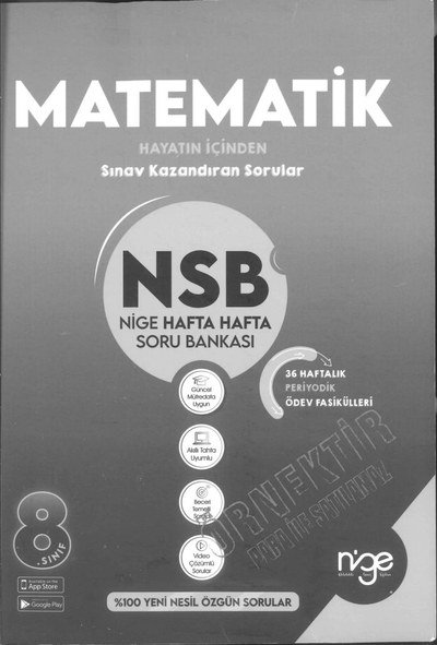 MATEMATİK NSB SORU BANKASI Fotokopinci -