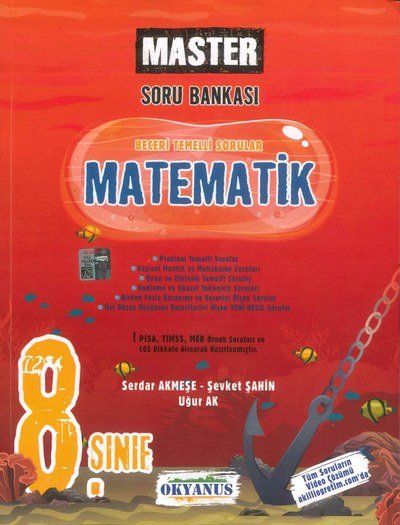 MASTER SORU BANKASI BECERİ TEMELLİ SORULAR MATEMATİK Fotokopinci -