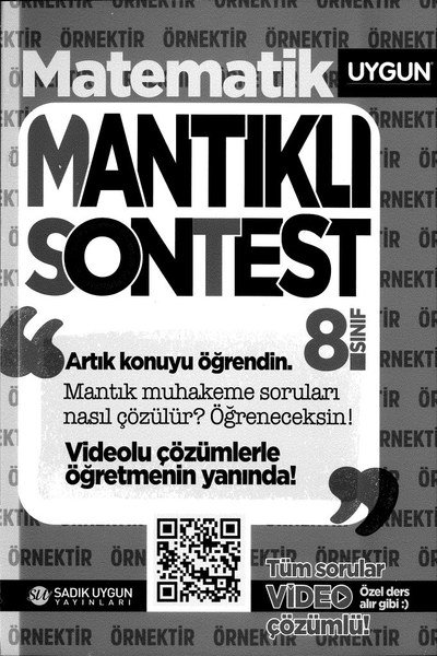 MATEMATİK MANTIKLI SONTEST Fotokopinci -