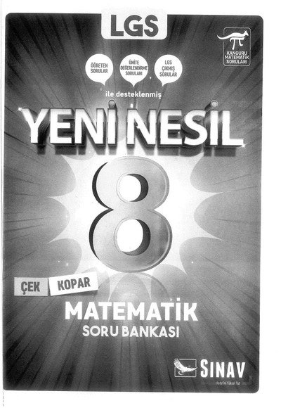 LGS YENİ NESİL MATEMATİK SORU BANKASI Fotokopinci -