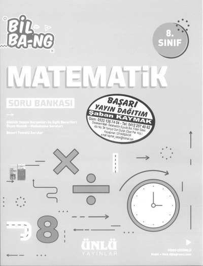 MATEMATİK BİL BA-NG SORU BANKASI Fotokopinci -