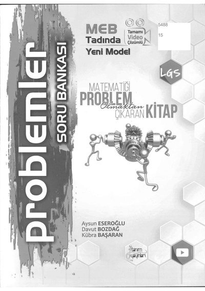 PROBLEMLER SORU BANKASI MATEMATİK Fotokopinci -