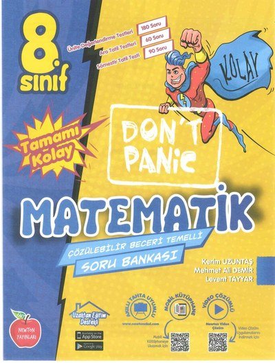 MATEMATİK DON'T PANIC SORU BANKASI Fotokopinci -