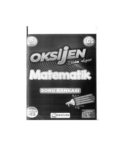 OKSİJEN ZİHİN AÇAR MATEMATİK SORU BANKASI Fotokopinci -
