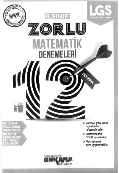 ZORLU MATEMATİK DENEMELERİ 12 DENEME Fotokopinci -