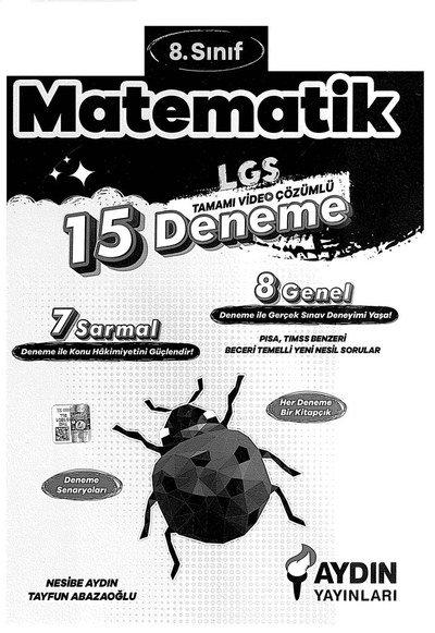 MATEMATİK LGS 15 DENEME Fotokopinci -