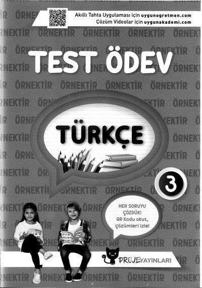 TÜRKÇE TEST ÖDEV Fotokopinci -