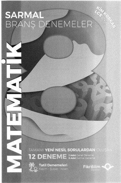 SARMAL BRANŞ DENEMELERİ MATEMATİK 12 DENEME Fotokopinci -