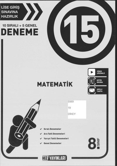 MATEMATİK 15 DENEME Fotokopinci -