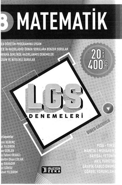 MATEMATİK LGS DENEMELERİ 20 DENEME Fotokopinci -