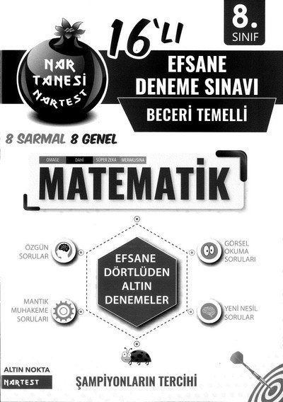 EFSANE DENEME SINAVI BECERİ TEMELLİ ALTIN DENEMELER Fotokopinci -