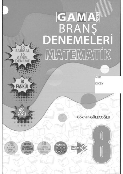 BRANŞ DENEMELERİ MATEMATİK Fotokopinci -