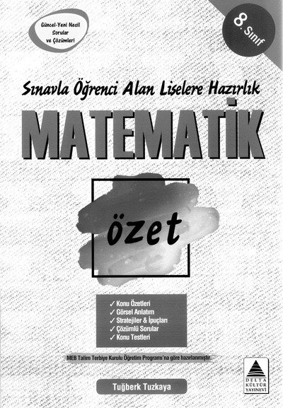 MATEMATİK ÖZET KONU ÖZETLERİ Fotokopinci -