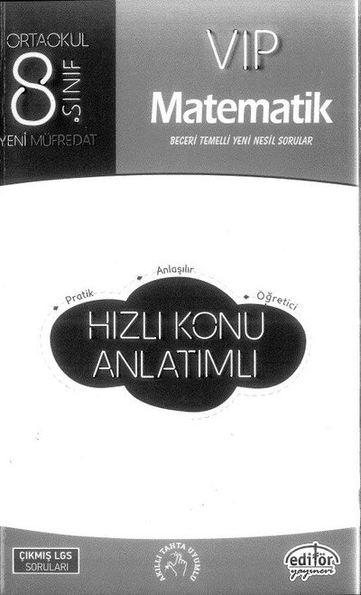 VIP MATEMATİK HIZLI KONU ANLATIMLI Fotokopinci -