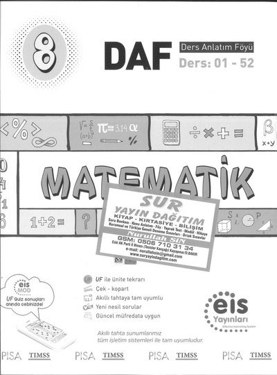 MATEMATİK DERS ANLATIM FÖYÜ Fotokopinci -
