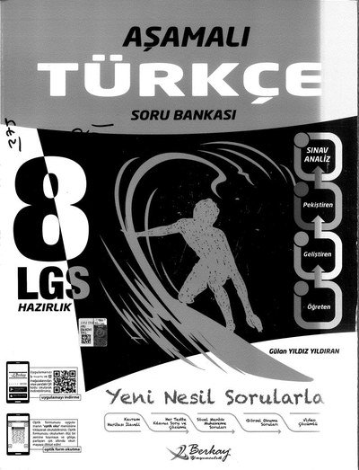 AŞAMALI TÜRKÇE SORU BANKASI Fotokopinci -