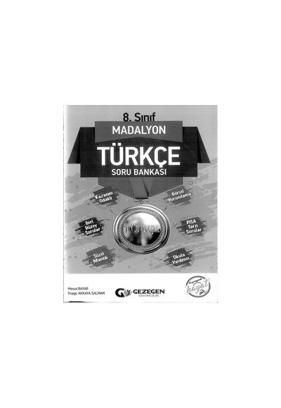 MADALYON TÜRKÇE SORU BANKASI Fotokopinci -