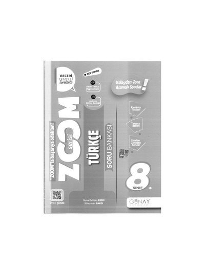 ZOOM SERİSİ TÜRKÇE SORU BANKASI Fotokopinci -