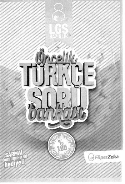 ÖNCELİK TÜRKÇE SORU BANKASI Fotokopinci -