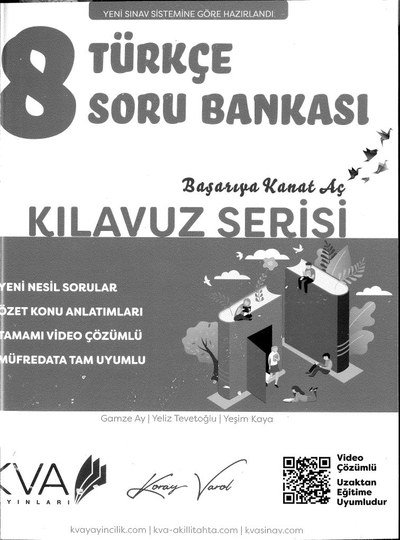TÜRKÇE SORU BANKASI KILAVUZ SERİSİ Fotokopinci -