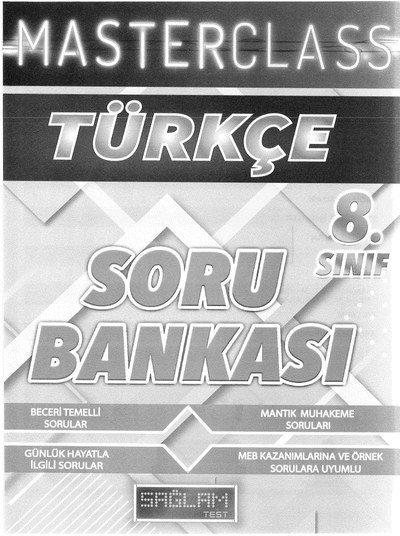 MASTERCLASS TÜRKÇE SORU BANKASI Fotokopinci -