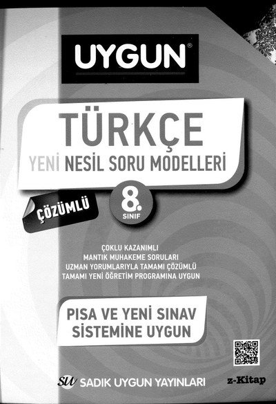TÜRKÇE YENİ NESİL SORU MODELLERİ Fotokopinci -