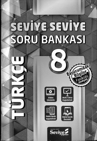 SEVİYE SEVİYE SORU BANKASI TÜRKÇE Fotokopinci -