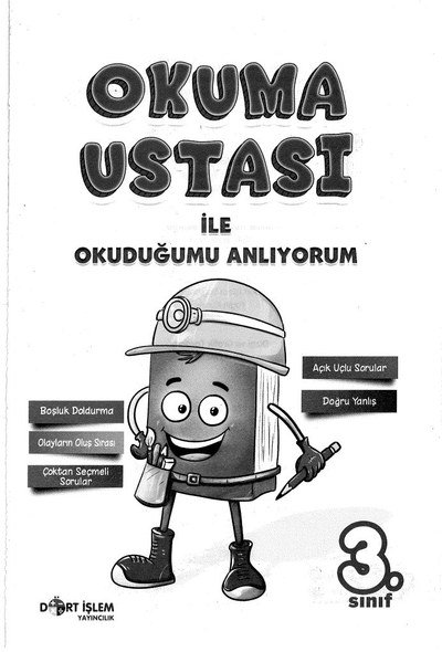 OKUMA USTASI İLE OKUDUĞUMU ANLIYORUM Fotokopinci -