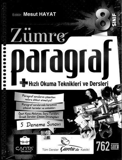 ZÜMRE PARAGRAF 5 DENEME SINAVI Fotokopinci -