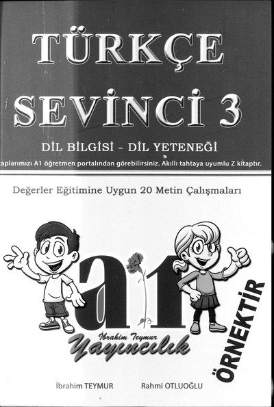 TÜRKÇE SEVİNCİ Fotokopinci -