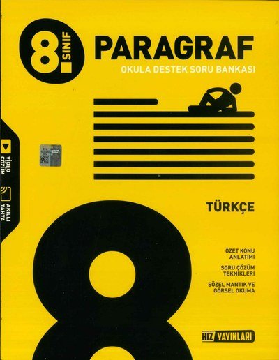 PARAGRAF OKULA DESTEK SORU BANKASI TÜRKÇE Fotokopinci -