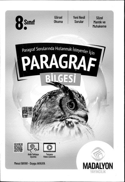 PARAGRAF BİLGESİ GÖRSEL OKUMA YENİ NESİL SORULAR Fotokopinci -