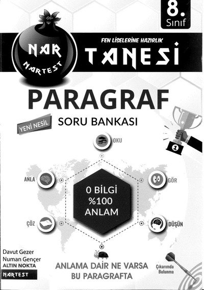 PARAGRAF SORU BANKASI 0 BİLGİ %100 ANLAM Fotokopinci -