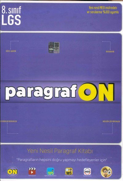 PARAGRAF ON LGS YENİ NESİL PARAGRAF KİTABI Fotokopinci -