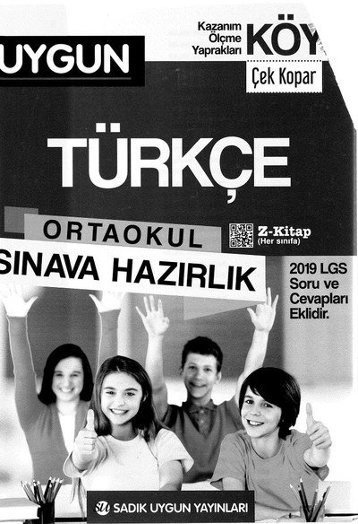 TÜRKÇE ORTAOKUL SINAVA HAZIRLIK LGS SORU VE CEVAPLARI Fotokopinci -