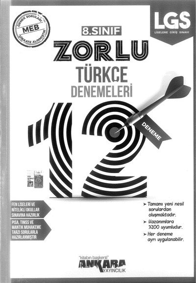 ZORLU TÜRKÇE DENEMELERİ