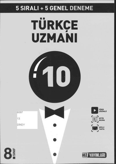 TÜRKÇE UZMANI 10 DENEME