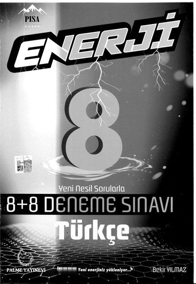 ENERJİ 8+8 DENEME SINAVI TÜRKÇE Fotokopinci -