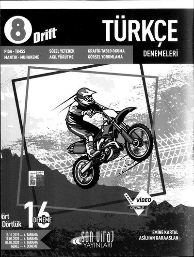 TÜRKÇE DENEMELERİ DRİFT 16 DENEME Fotokopinci -