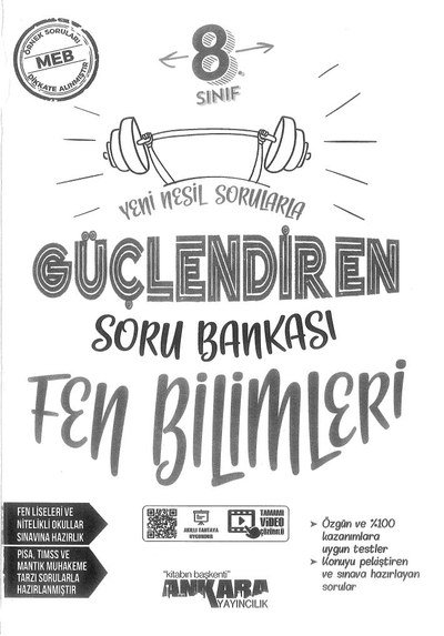 GÜÇLENDİREN SORU BANKASI FEN BİLİMLERİ