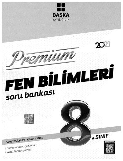PREMIUM FEN BİLİMLERİ SORU BANKASI Fotokopinci -