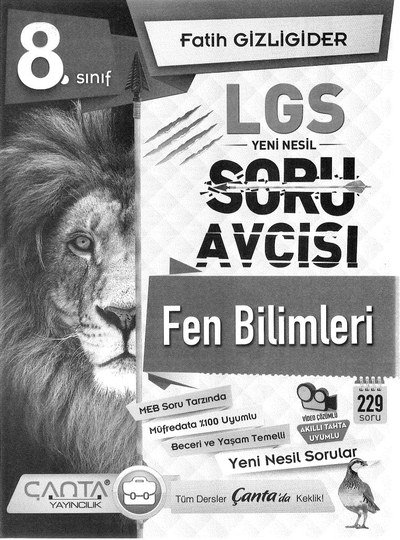 LGS YENİ NESİL SORU AVCISI FEN BİLİMLERİ